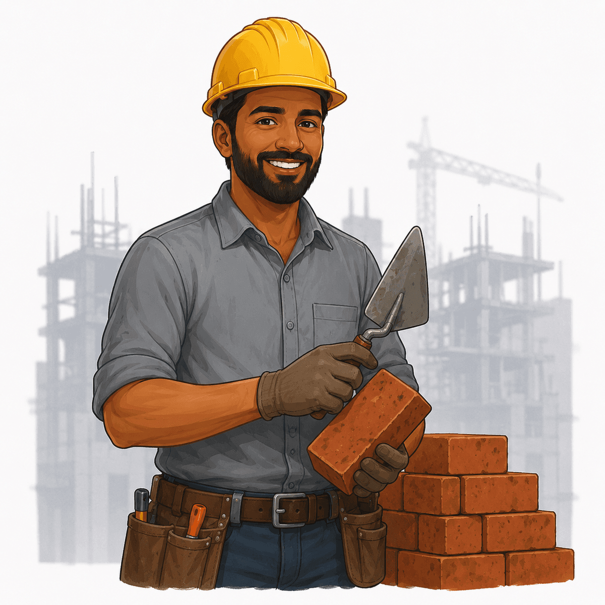 Mason worker